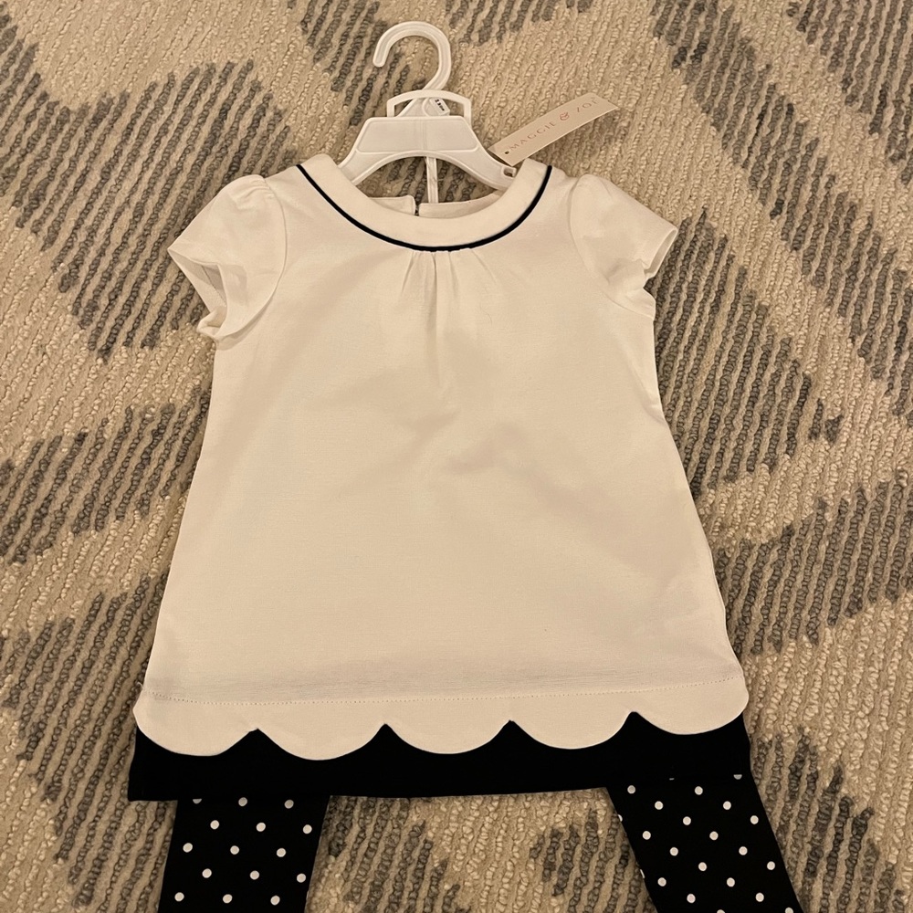 NWT Maggie & Zoe 2 piece set 24 months